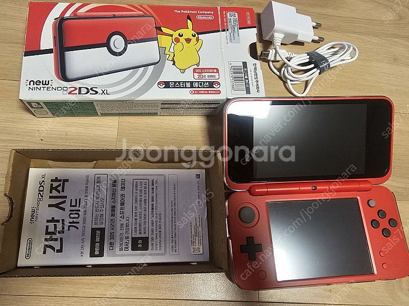 닌텐도 NEW 2DS XL 포켓몬 몬스터볼 한정판--0