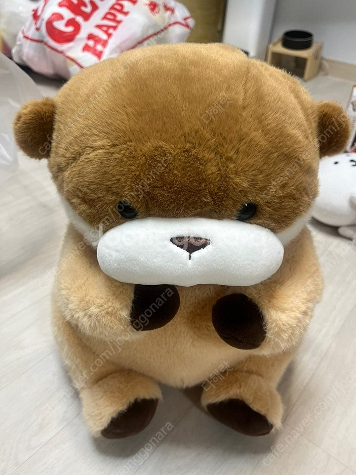 귀여운 대형인형 우소우소짱 브라운 45cm 팔아요.--1