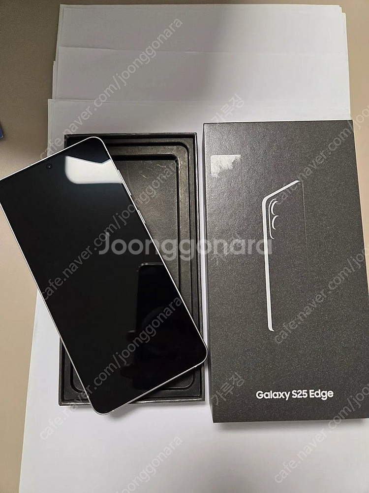 갤럭시 S25 엣지 아이스블루 512GB 신품급--0