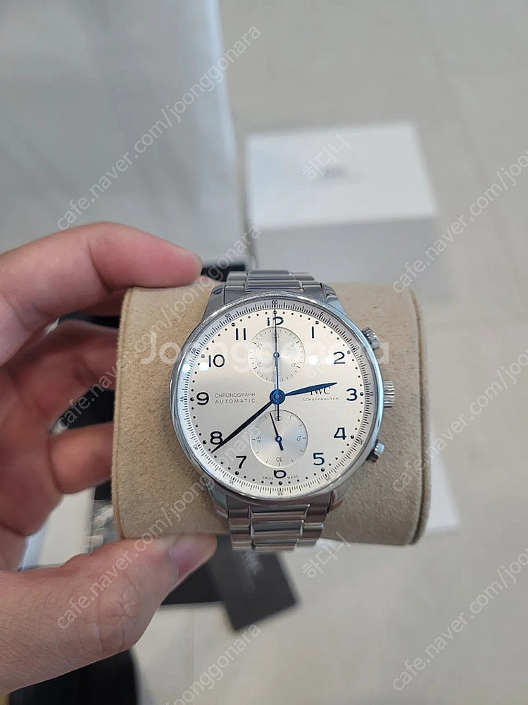 IWC 포르투기저 블루핸즈 41mm--0