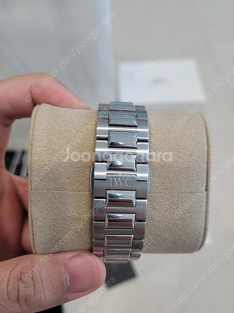 IWC 포르투기저 블루핸즈 41mm--3