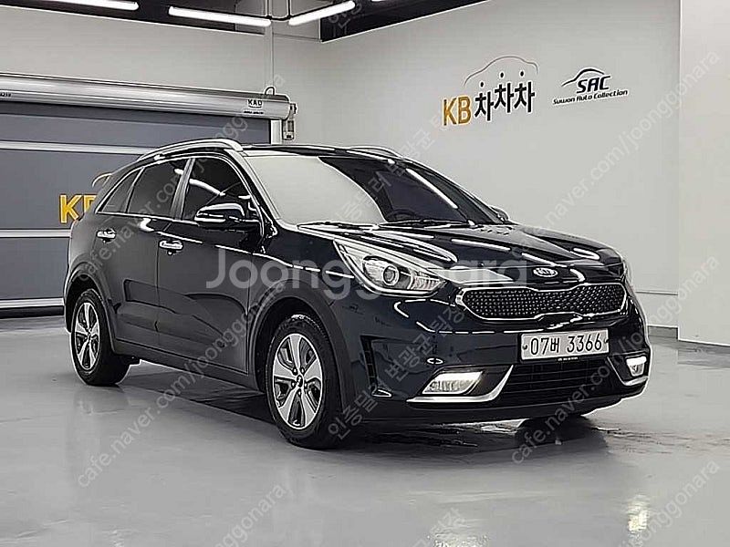 기아 니로 중고 니로 하이브리드 중고차 파란색 2018...--5