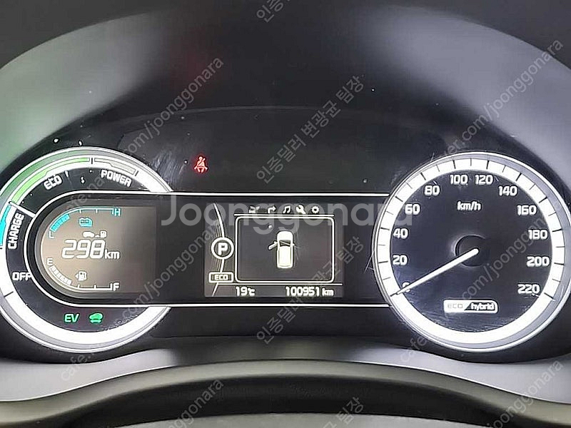 기아 니로 중고 니로 하이브리드 중고차 파란색 2018...--7