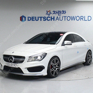 벤츠 CLA 중고 벤츠 CLA클래스 중고 흰색 2016년식 26,248km CLA 45 AMG 4MATIC 중고자동차