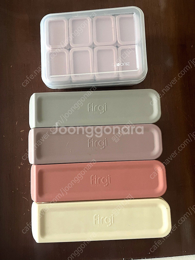 이유식큐브틀 퍼기6구 4개, 주니8구 1개--0