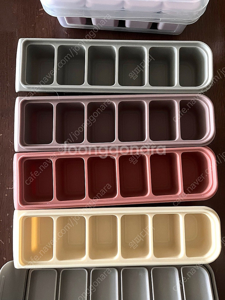 이유식큐브틀 퍼기6구 4개, 주니8구 1개--1