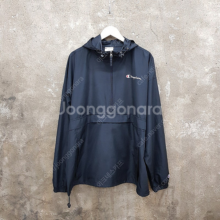 챔피언 오버사이즈 후드 바람막이 2XL 사이즈--0