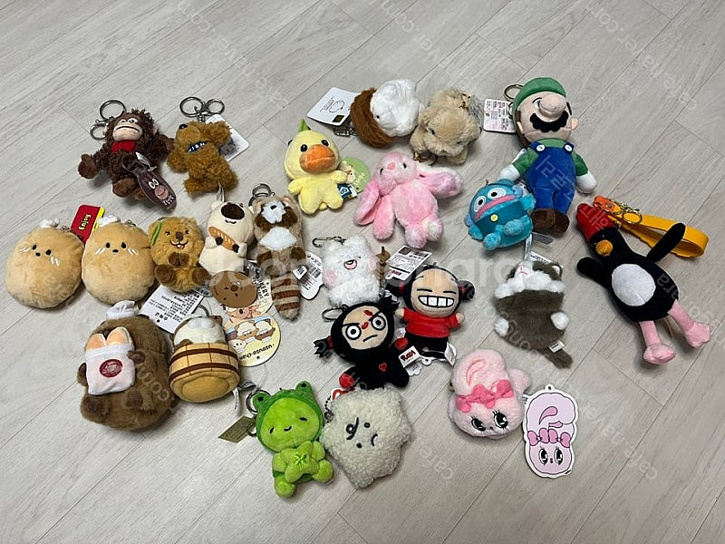 짱구, 짐승친구들, 보노보노, 카드캡터체리, 곰돌이푸, 미피 등 각종 인형, 키림 팔아요. 엄청 많아요!--4