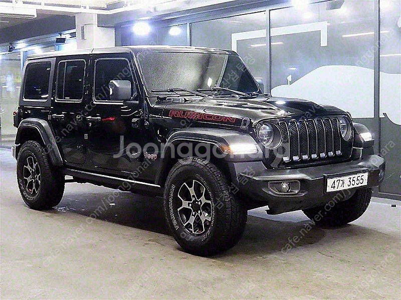 지프 랭글러 중고 랭글러 루비콘 중고 검정색 2018년...--0