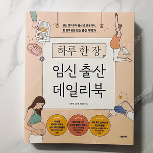 [임신/출산] 하루 한 장 임신 출산 데일리북 / 평화로운 출산 히프노버딩 / 도란의 40주 임신 출산 다이어리
