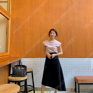 Greyisnewblack 비그레이 사선 스커트