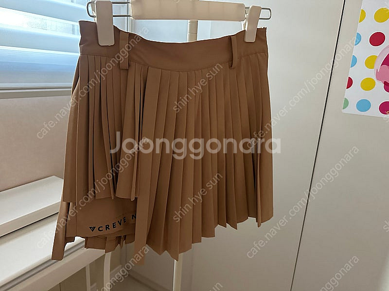 크레브나인 CROSSQL 101 스커트 베이지 색상 X...--6