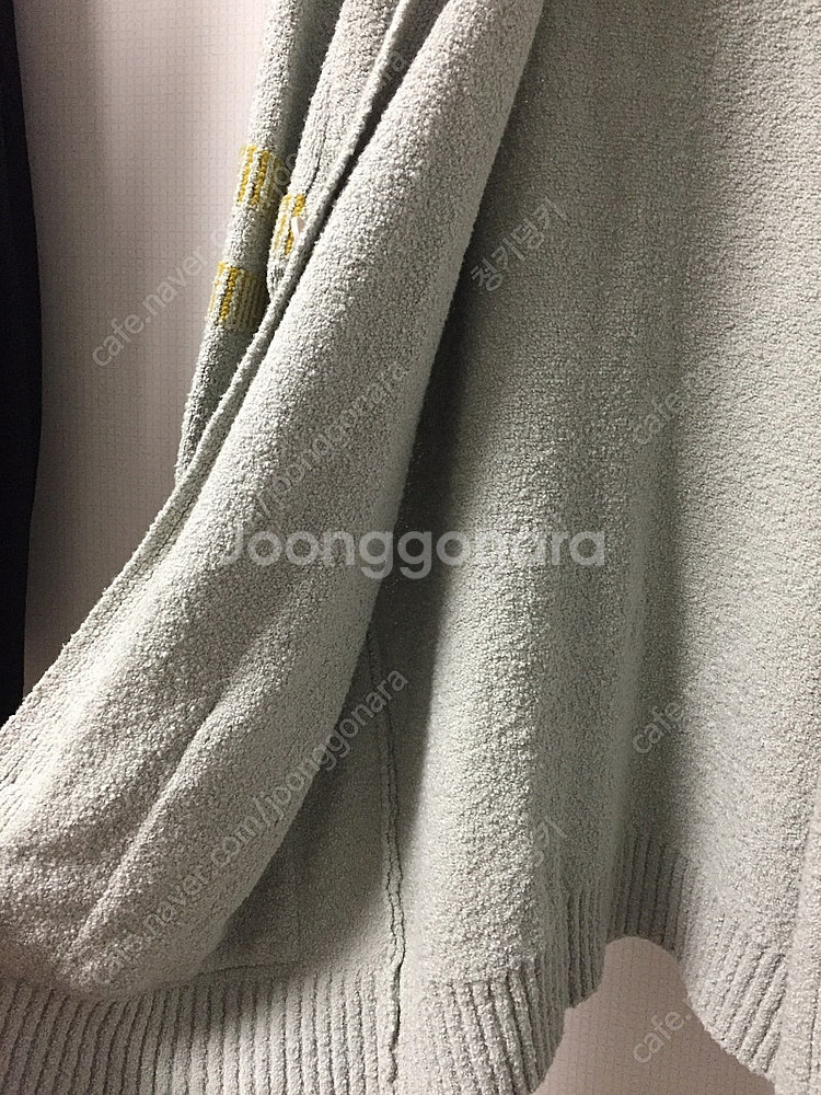 <새상품> 시스템옴므 루즈핏 롱 가디건 라이트그레이컬러...--7