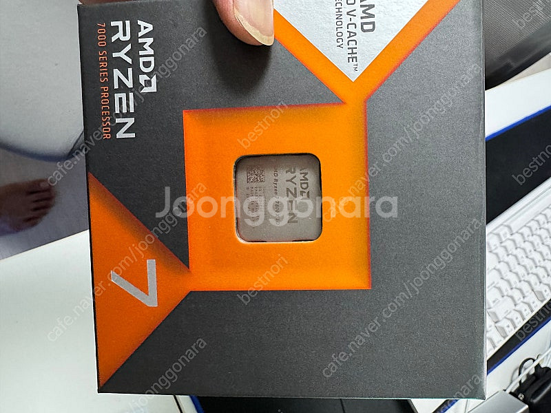 7800x3d 대원정품 중고--0