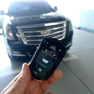 캐딜락 XT5, CT5, CT6, XT6, 에스컬레이드 기존 차량키에서 근접도어, 캐딜락 로고 탑재된 디지털키로 개조