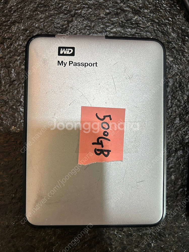 WD my passport 외장하드 500GB--0
