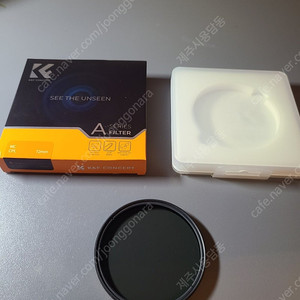 K&F CONCEPT 슬림 MC CPL 72mm 렌즈 필터 풀박스 중고 K&F 컨셉 편광필터