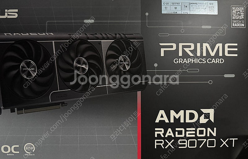 ASUS 라데온 RX 9070 XT O.C. D6 16...--0