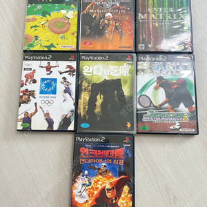 플스2 PS2 타이틀 7개
