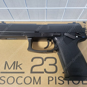 [미사용/새상품] KSC MK23 소콤피스톨(CO2 가스)+여분 탄창1 팝니다.