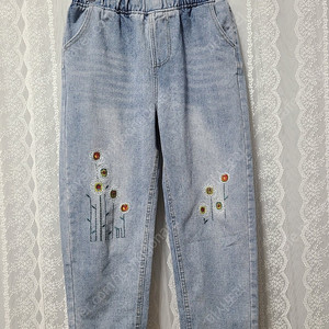 꽃송이 청바지 XL(M~L).메종블랑쉬