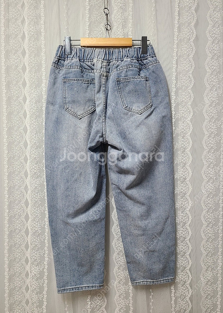꽃송이 청바지 XL(M~L).메종블랑쉬--3