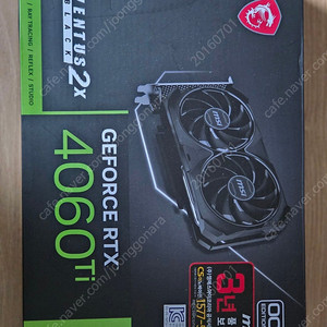 msi 4060ti 16gb 벤투스