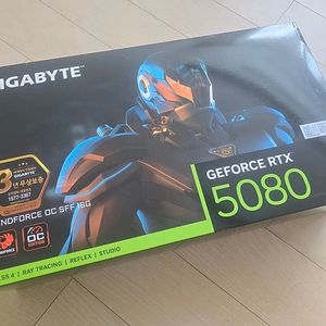 기가바이트 rtx 5080 윈드포스 windforce 그래픽카드 팝니다