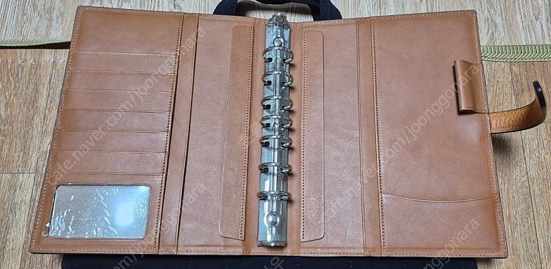 헤비츠 A5 탄브라운 링다이어리 팝니다--2