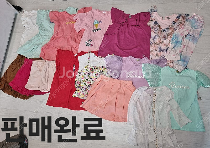 (타 카페 중복) 컬리수 140 반팔 원피스/ 컬리수1...--5