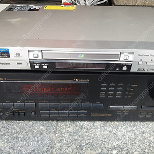 나카미치 AV-1 리시버앰프V-1 수리가 필요,  파이오니아dv-667a-s  ( 묶음 7만원 택배 7천원 추가)