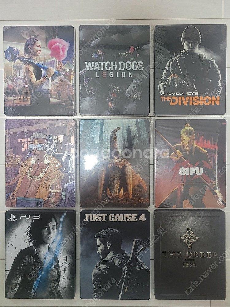 PS4 스틸북, 굿즈 팝니다.--1