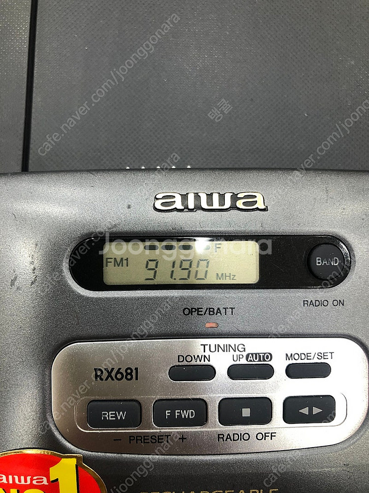 아이와 aiwa 워크맨 4만--3