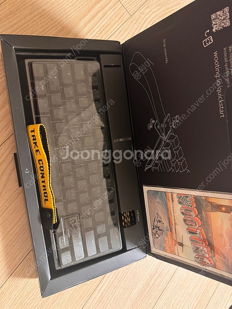 우팅 60HE 키보드 + LED 항공케이블--1
