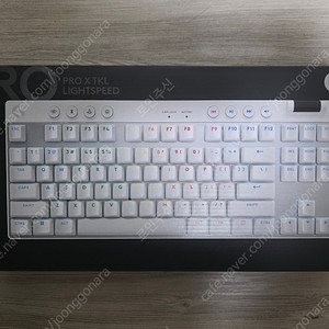 로지텍 PRO X TKL LIGHTSPEED 화이트(미개봉)