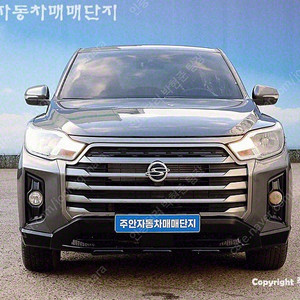 쌍용 렉스턴 스포츠 중고 쌍용 렉스턴 스포츠 중고차 픽업트럭 중고 회색 2021년식 56,224km 디젤 2.2 4WD 와일드 중고자동차