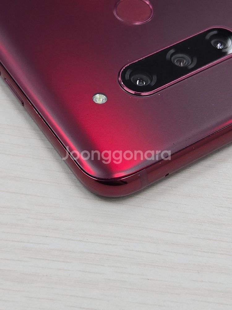 LG V40 레드색상 128용량 상태좋은 무잔상 미파손...--6
