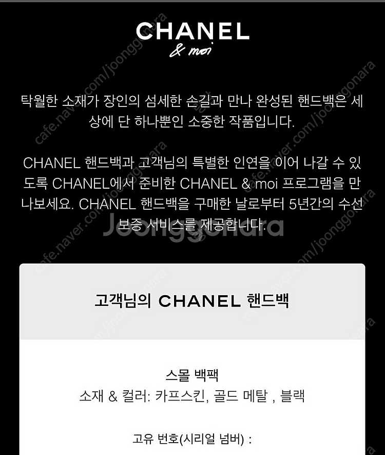 샤넬 듀마백팩 카프스킨 스몰 새상품--9