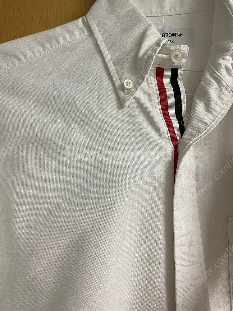 (국문택) 톰브라운 히든삼선 셔츠--0