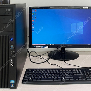 [ 풀세트 ] HP 워크스테이션 Z220 E3-1225 V2 쿼드 코어
