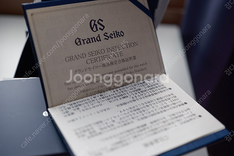 [미사용/풀셋] 그랜드 세이코 SBGR261 엘레강스 ...--9