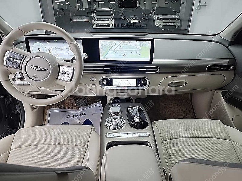 제네시스 GV60 중고 GV60 검정색 2022년식 스...--9