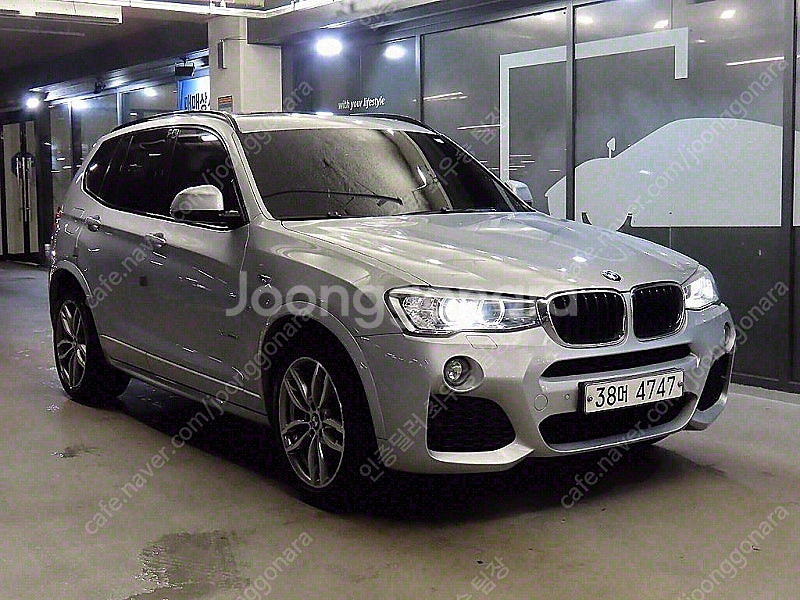 BMW X3 중고 BMW X3 중고차 은색 2016년식...--0