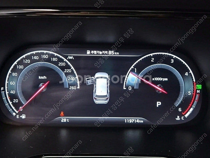 기아 모하비 중고차 기아 중고차 검정색 2021년식 4...--8