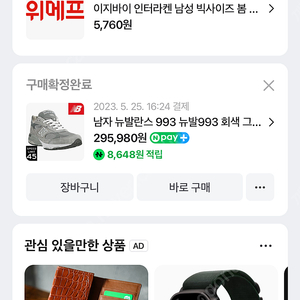 뉴발란스 993 260 2E