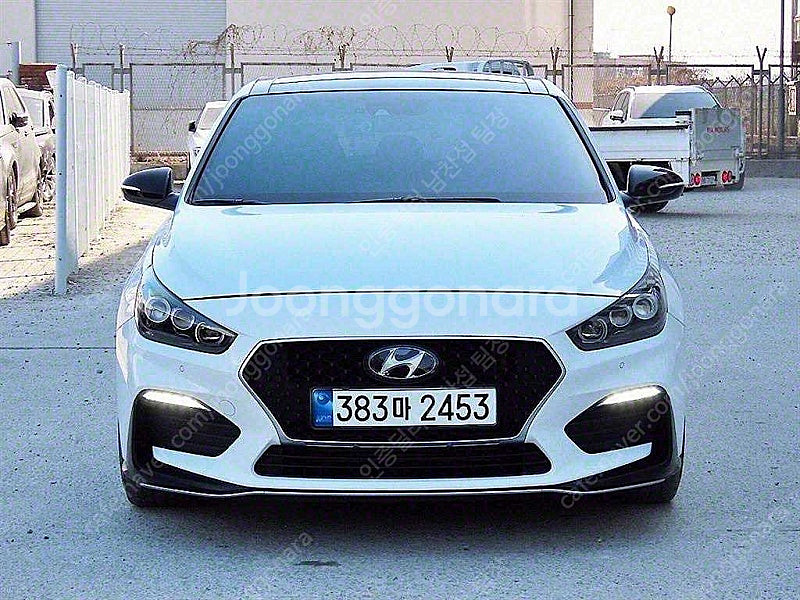 현대 i30 중고 i30 흰색 2019년식 77,936...--3