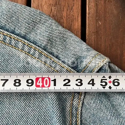 리 LEE 빈티지 연청 데님 트러커 자켓 M 3.9만--6