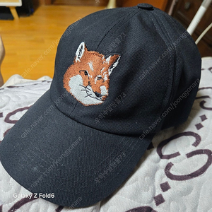 블랙 메종키츠네모자