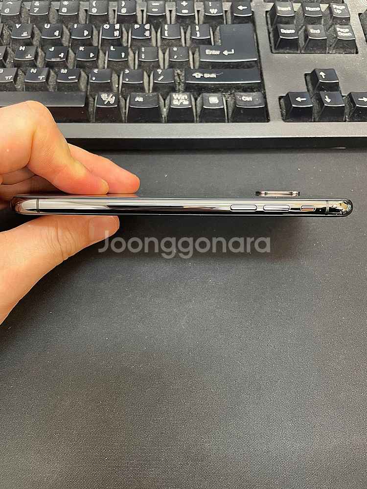 아이폰X 그레이 64GB 배터리87% 상태좋은 중고22...--6