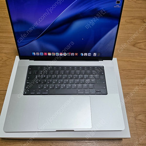 맥북프로16 M1 MAX 64GB 1TB 판매합니다.